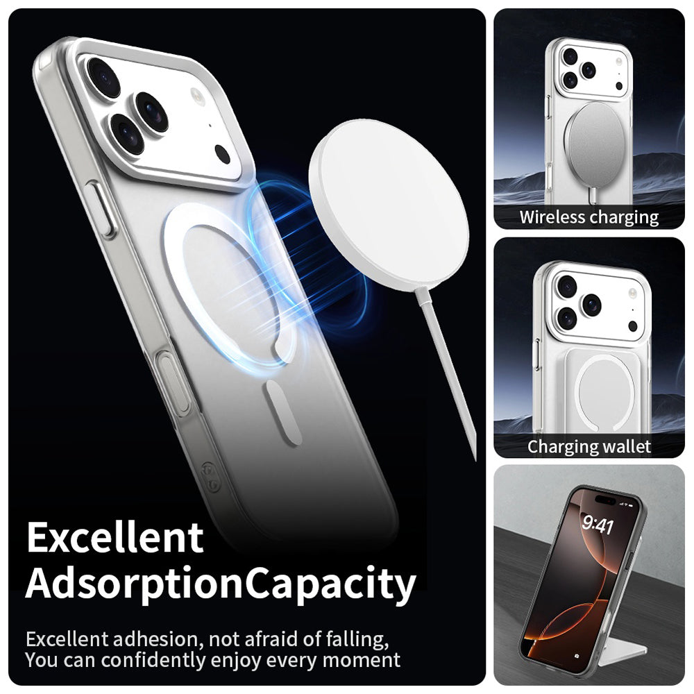 MagSafe-deksel for Apple iPhone 18 Pro / 17 Pro, Techsuit, CandyCase, Hvit