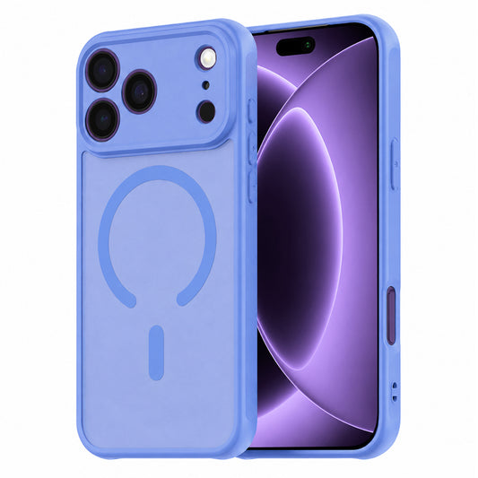 MagSafe-deksel for Apple iPhone 18 Pro / 17 Pro, Techsuit, HaloFrost II, Blå