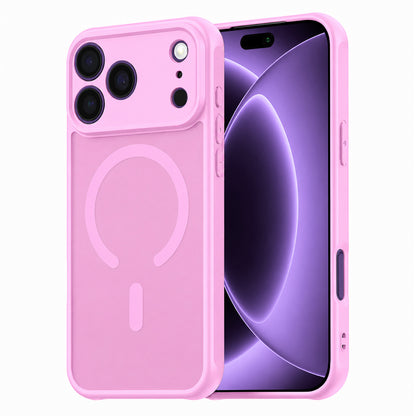 MagSafe-deksel for Apple iPhone 18 Pro / 17 Pro, Techsuit, HaloFrost II, Rosa