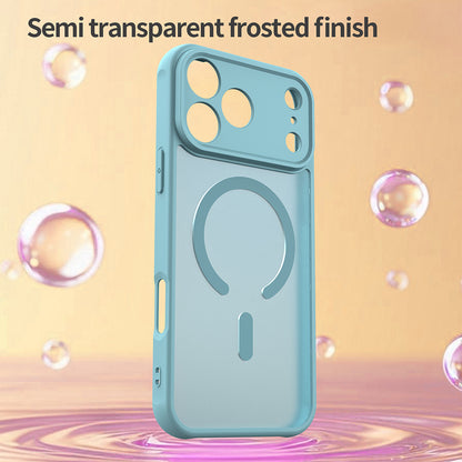 MagSafe-deksel for Apple iPhone 18 Pro / 17 Pro, Techsuit, HaloFrost II, Lys grønn