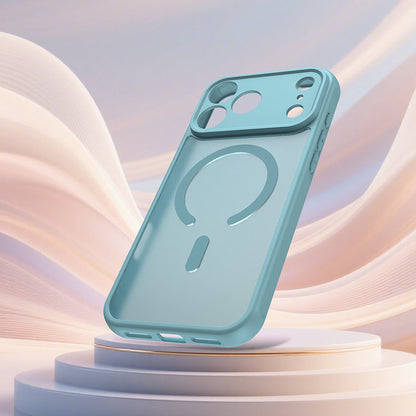 MagSafe-deksel for Apple iPhone 18 Pro / 17 Pro, Techsuit, HaloFrost II, Lys grønn