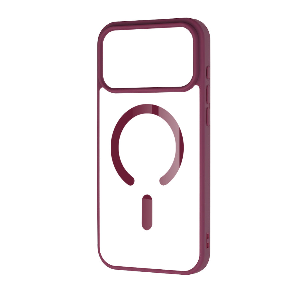 MagSafe-deksel for Apple iPhone 18 Pro / 17 Pro, Techsuit, Pro, Mørk rød
