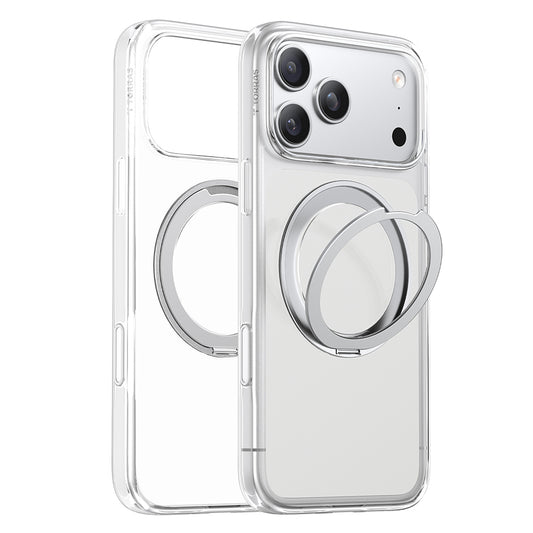 MagSafe-deksel for Apple iPhone 18 Pro / 17 Pro, Torras, Ostand O1 Guardian, Transparent