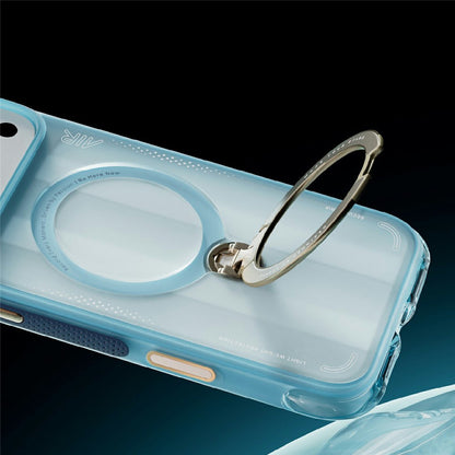 MagSafe-deksel for Apple iPhone 18 Pro / 17 Pro, Torras, Ostand Q3 Air Football, Blå
