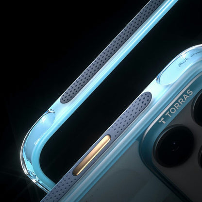 MagSafe-deksel for Apple iPhone 18 Pro / 17 Pro, Torras, Ostand Q3 Air Football, Blå