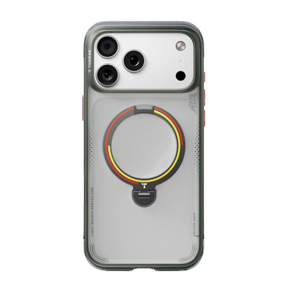 MagSafe-deksel for Apple iPhone 18 Pro / 17 Pro, Torras, Ostand Q3 Air Football, Grå