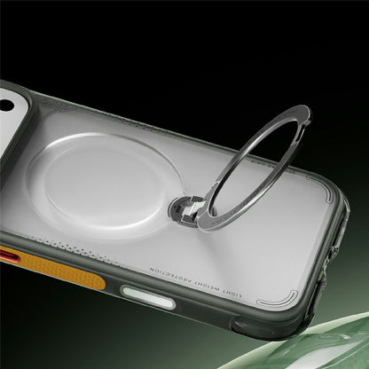 MagSafe-deksel for Apple iPhone 18 Pro / 17 Pro, Torras, Ostand Q3 Air Football, Grå