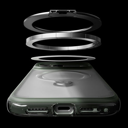 MagSafe-deksel for Apple iPhone 18 Pro / 17 Pro, Torras, Ostand Q3 Air Football, Grå