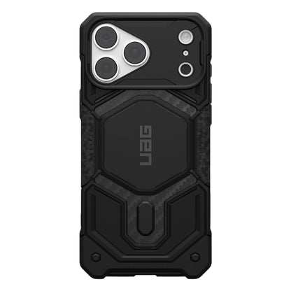 MagSafe-deksel for Apple iPhone 18 Pro / 17 Pro, Urban Armor Gear, Monarch Pro Carbon, Svart