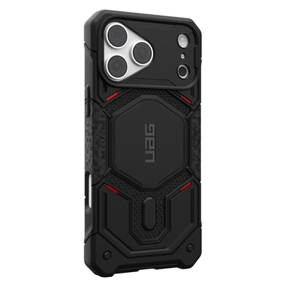 MagSafe-deksel for Apple iPhone 18 Pro / 17 Pro, Urban Armor Gear, Monarch Pro Kevlar, Svart