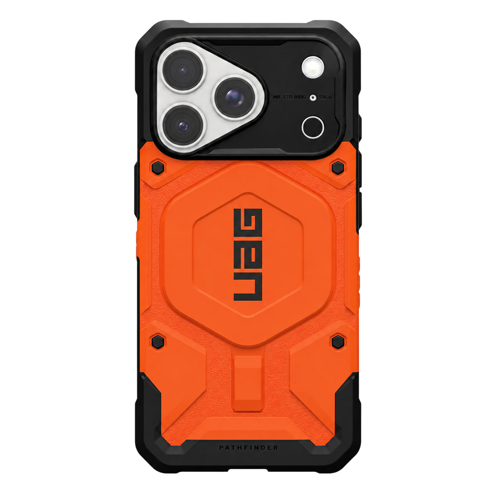 MagSafe-deksel for Apple iPhone 18 Pro / 17 Pro, Urban Armor Gear, Pathfinder, Oransje