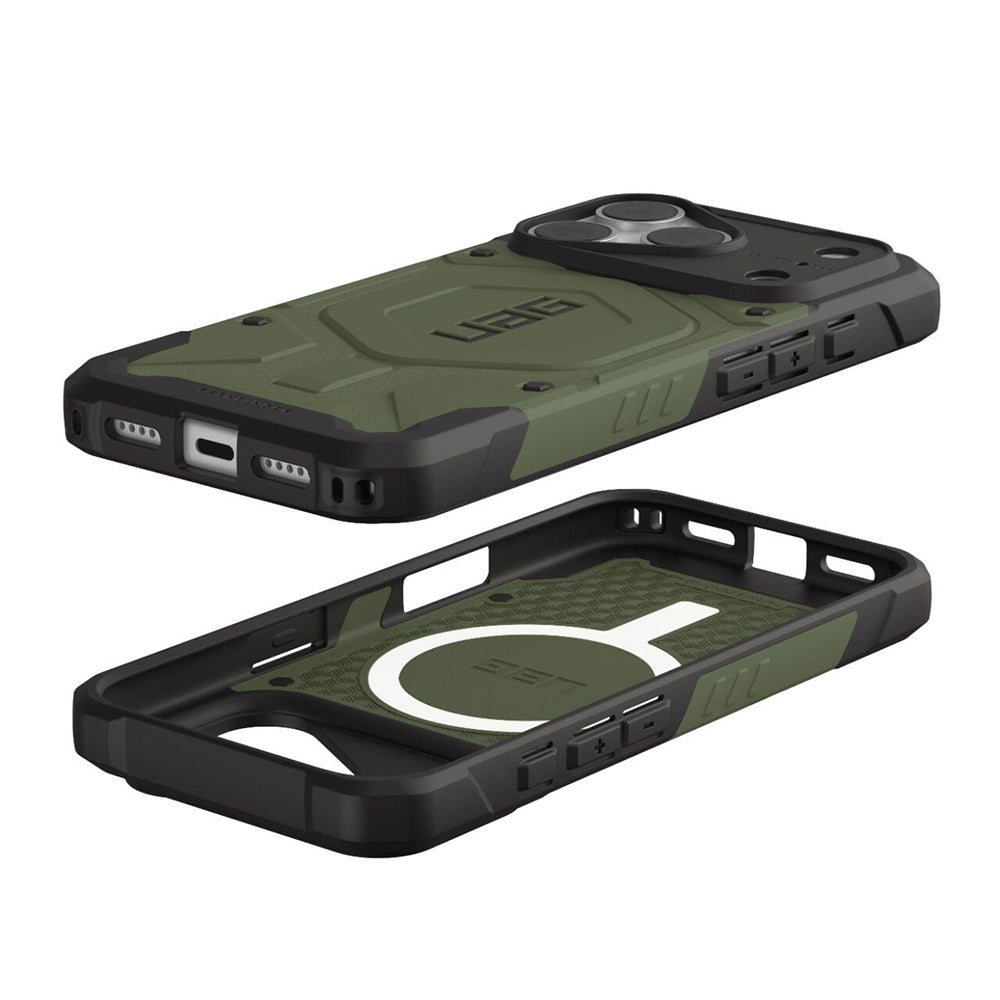 MagSafe-deksel for Apple iPhone 18 Pro / 17 Pro, Urban Armor Gear, Pathfinder, Grønn