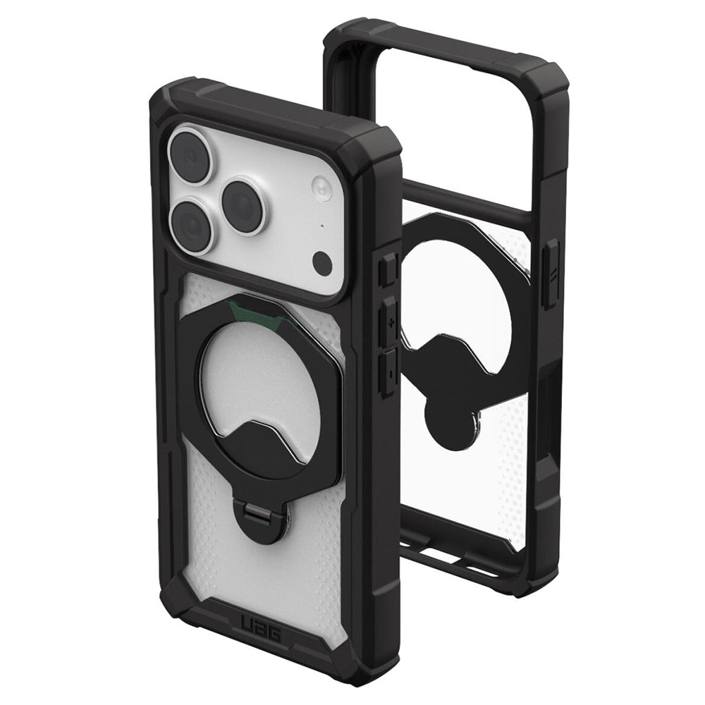 MagSafe-deksel for Apple iPhone 18 Pro / 17 Pro, Urban Armor Gear, Plasma XTE, Svart Transparent