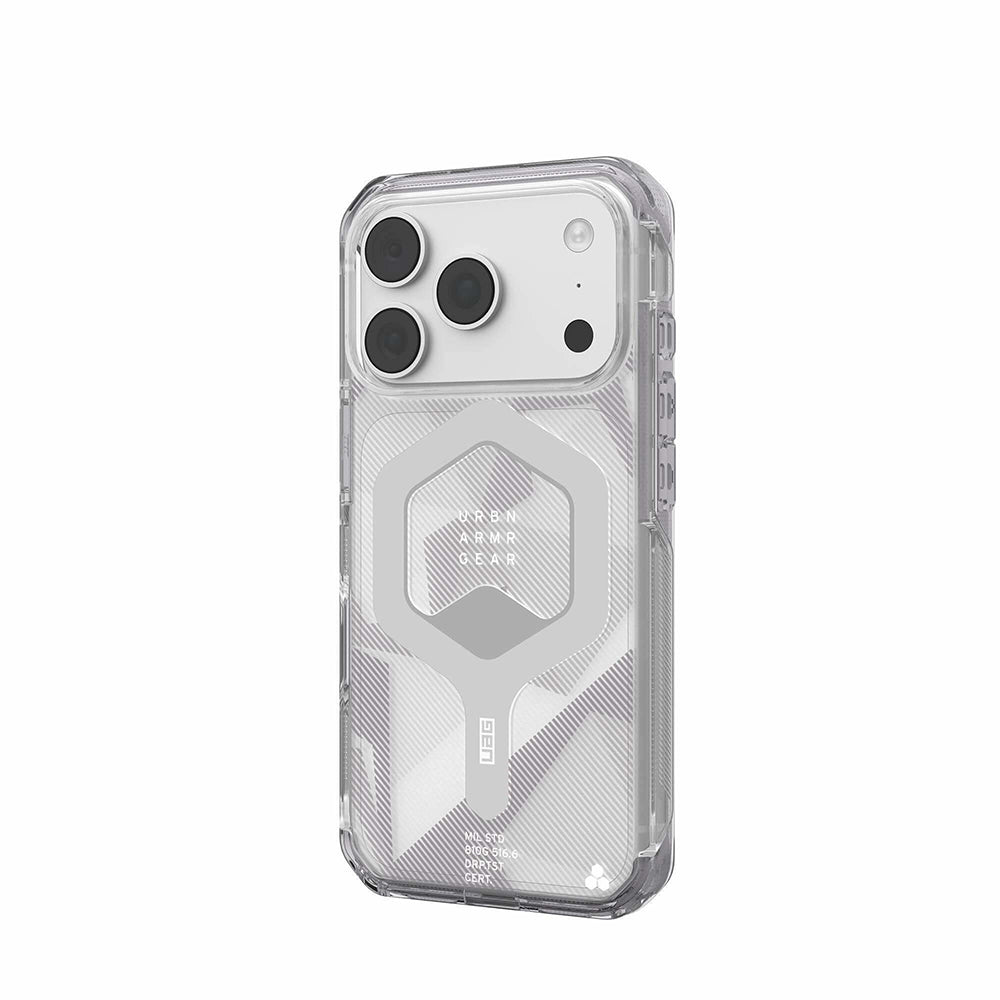 MagSafe-deksel for Apple iPhone 18 Pro / 17 Pro, Urban Armor Gear, Plyo, Sølv
