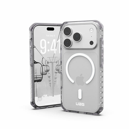 MagSafe-deksel for Apple iPhone 18 Pro / 17 Pro, Urban Armor Gear, Plyo LT, Sølv