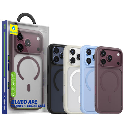 MagSafe-deksel til Apple iPhone 18 Pro Max / 17 Pro Max, Blueo, APE Anti-Drop, blå