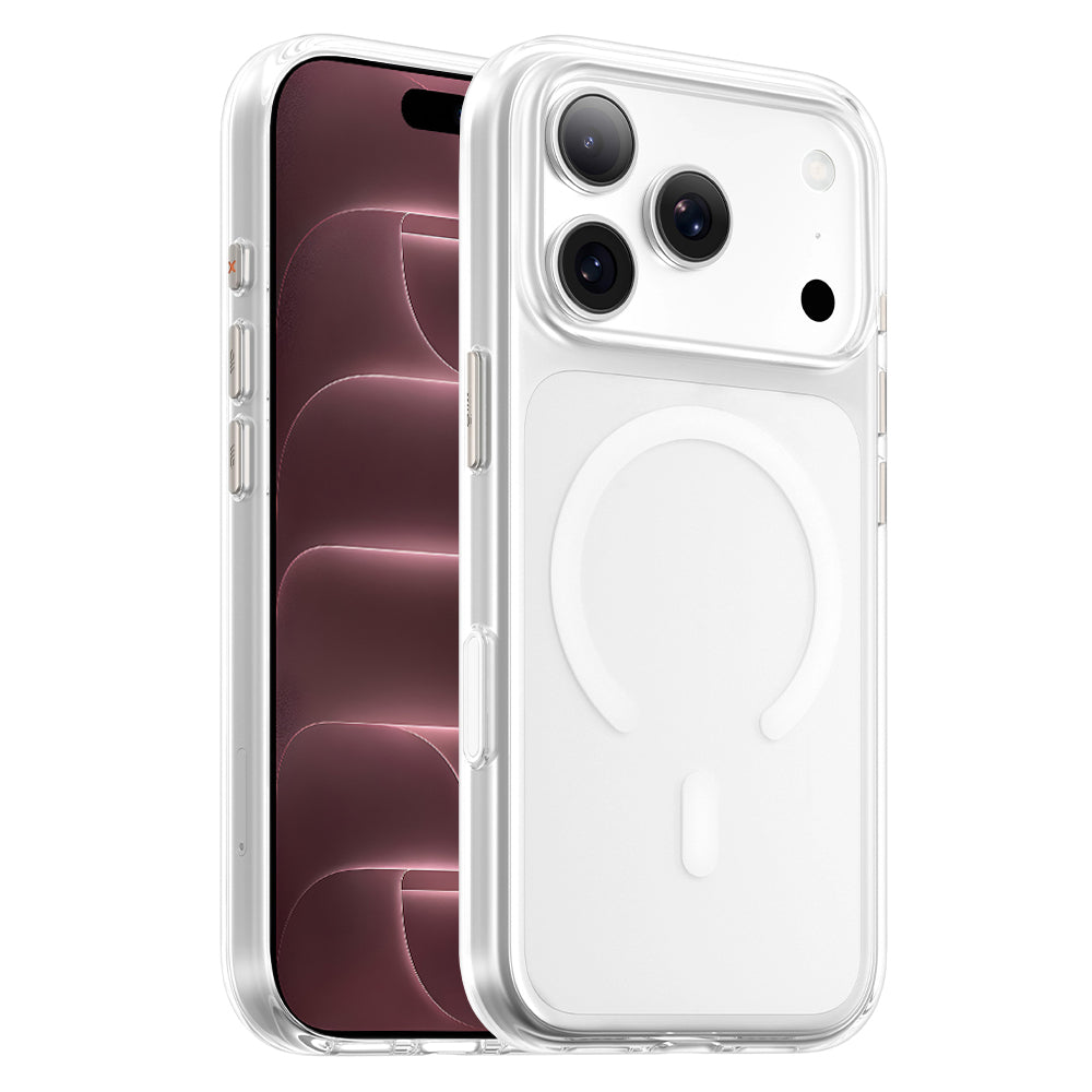 MagSafe-deksel til Apple iPhone 18 Pro Max / 17 Pro Max, Blueo, Crystal Pro Anti-Drop, gjennomsiktig