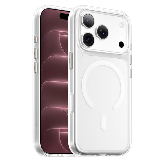 MagSafe-deksel til Apple iPhone 18 Pro Max / 17 Pro Max, Blueo, Crystal Pro Anti-Drop, gjennomsiktig