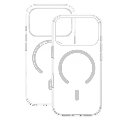 MagSafe-deksel til Apple iPhone 18 Pro Max / 17 Pro Max, Blueo, Crystal Pro Anti-Drop, gjennomsiktig
