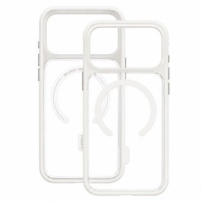 MagSafe-deksel til Apple iPhone 18 Pro Max / 17 Pro Max, Blueo, hudvennlig og støtsikkert, satenghvit