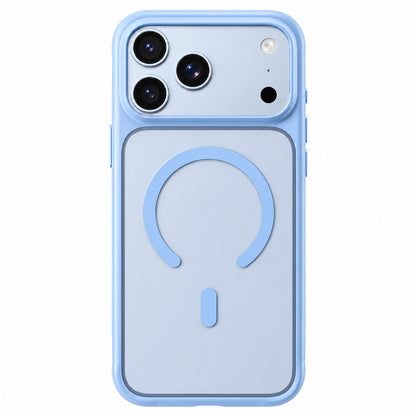 MagSafe-deksel til Apple iPhone 18 Pro Max / 17 Pro Max, Blueo, hudvennlig og støtsikkert, satengblått