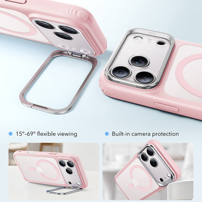 MagSafe-deksel for Apple iPhone 18 Pro Max / 17 Pro Max, ESR, Classic Hybrid Kickstand, Satinert Rosa