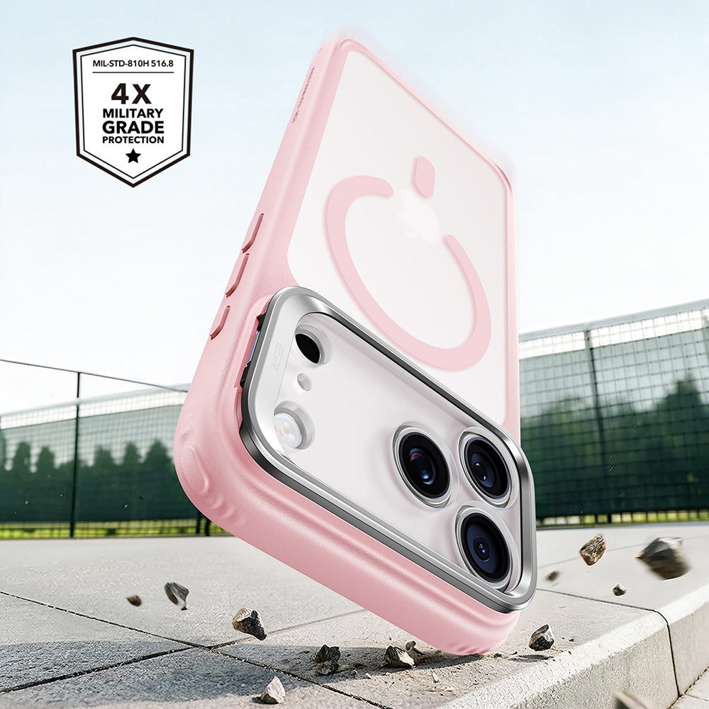 MagSafe-deksel for Apple iPhone 18 Pro Max / 17 Pro Max, ESR, Classic Hybrid Kickstand, Satinert Rosa