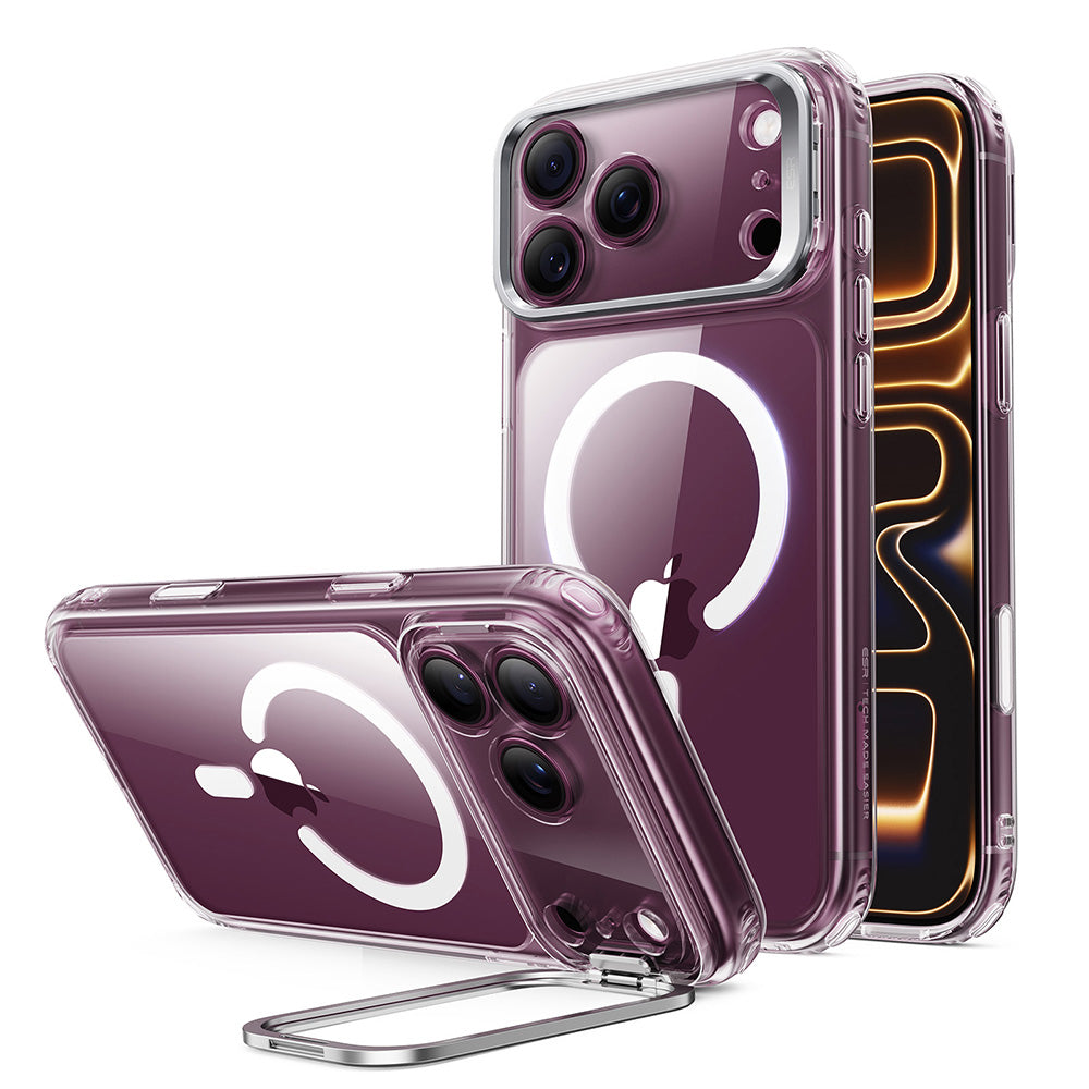 MagSafe-deksel for Apple iPhone 18 Pro Max / 17 Pro Max, ESR, Classic Hybrid Kickstand, Transparent