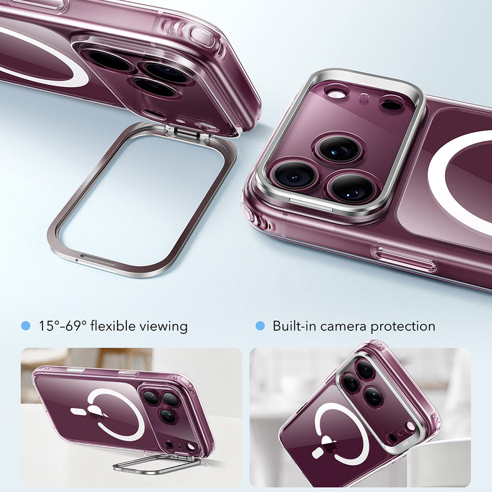 MagSafe-deksel for Apple iPhone 18 Pro Max / 17 Pro Max, ESR, Classic Hybrid Kickstand, Transparent