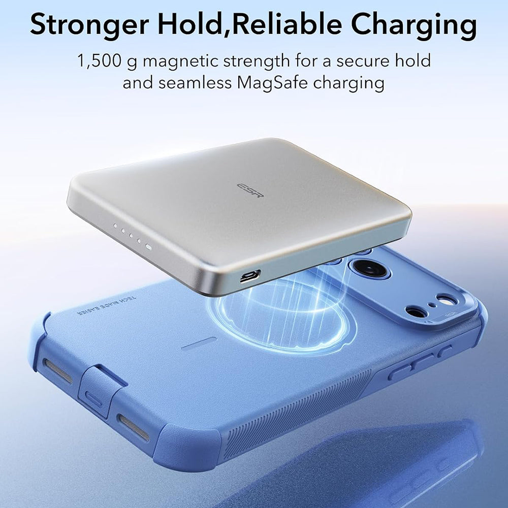 MagSafe-deksel for Apple iPhone 18 Pro Max / 17 Pro Max, ESR, Cyber, Blå
