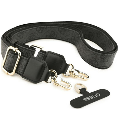MagSafe-deksel til Apple iPhone 18 Pro Max / 17 Pro Max, Guess, 4G Cardslot & Big Strap, svart