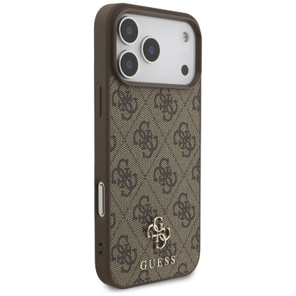 MagSafe-deksel for Apple iPhone 18 Pro Max / 17 Pro Max, Guess, 4G Small and Classic, Brun