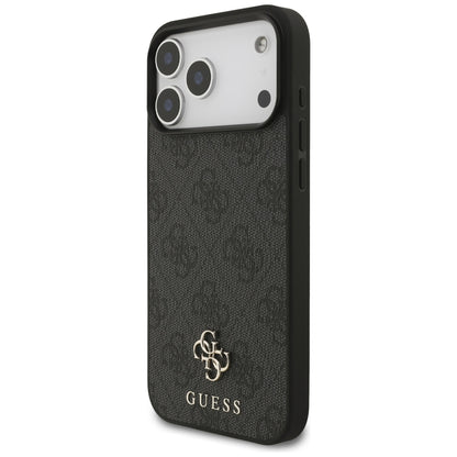 MagSafe-deksel for Apple iPhone 18 Pro Max / 17 Pro Max, Guess, 4G Small and Classic, Svart