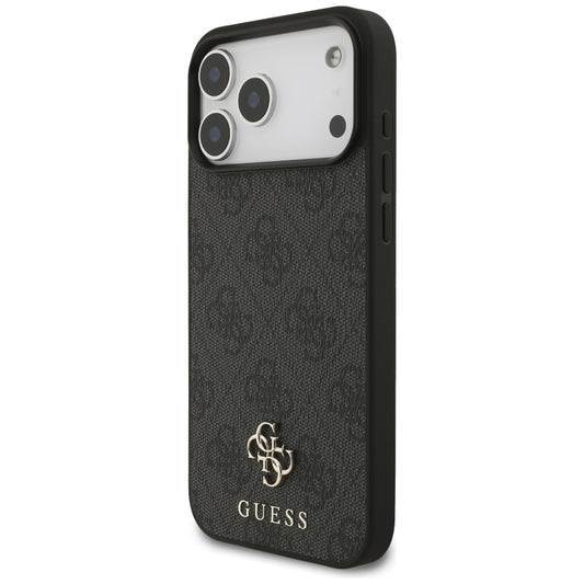 MagSafe-deksel for Apple iPhone 18 Pro Max / 17 Pro Max, Guess, 4G Small and Classic, Svart