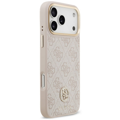 MagSafe-deksel til Apple iPhone 18 Pro Max / 17 Pro Max, Guess, 4G Strass-logo, rosa