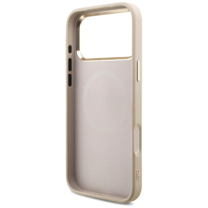 MagSafe-deksel for Apple iPhone 18 Pro Max / 17 Pro Max, Guess, 4G Triangle Logo, Rosa