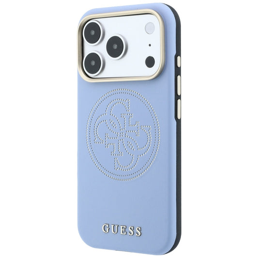 MagSafe-deksel for Apple iPhone 18 Pro Max / 17 Pro Max, Guess, Perforert 4G, Blå