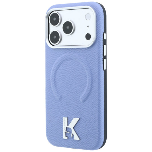 MagSafe-deksel for Apple iPhone 18 Pro Max / 17 Pro Max, Karl Lagerfeld, Kornet preget ring, blå
