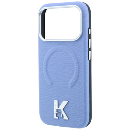 MagSafe-deksel for Apple iPhone 18 Pro Max / 17 Pro Max, Karl Lagerfeld, Kornet preget ring, blå