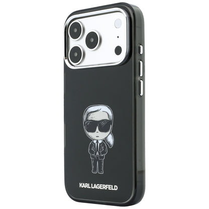 MagSafe-deksel for Apple iPhone 18 Pro Max / 17 Pro Max, Karl Lagerfeld, HC IML Ikonik Sketch Print, Svart