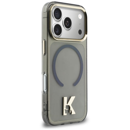 MagSafe-deksel til Apple iPhone 18 Pro Max / 17 Pro Max, Karl Lagerfeld, IML Karl Head-logo, svart