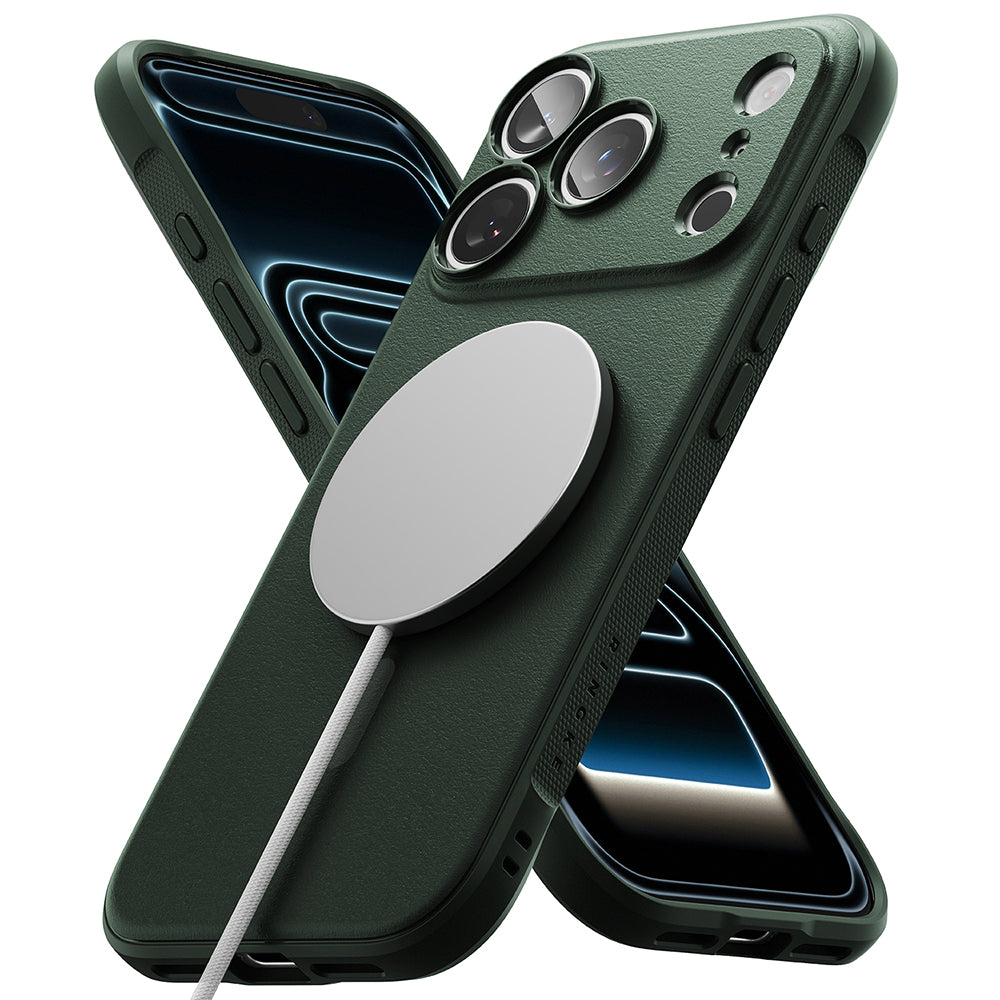 MagSafe-deksel for Apple iPhone 18 Pro Max / 17 Pro Max, Ringke, Onyx, Mørkegrønn