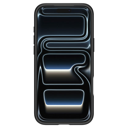 MagSafe-deksel for Apple iPhone 18 Pro Max / 17 Pro Max, Spigen, Ultra Hybrid, Svart Oransje Satinert ACS12125