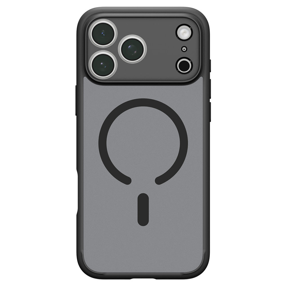 MagSafe-deksel for Apple iPhone 18 Pro Max / 17 Pro Max, Spigen, Ultra Hybrid, Satinert svart ACS12123
