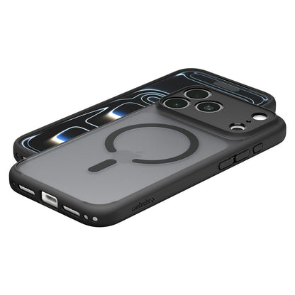 MagSafe-deksel for Apple iPhone 18 Pro Max / 17 Pro Max, Spigen, Ultra Hybrid, Satinert svart ACS12123