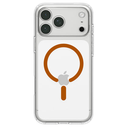 MagSafe-deksel for Apple iPhone 18 Pro Max / 17 Pro Max, Spigen, Ultra Hybrid, Transparent Oransje ACS12122