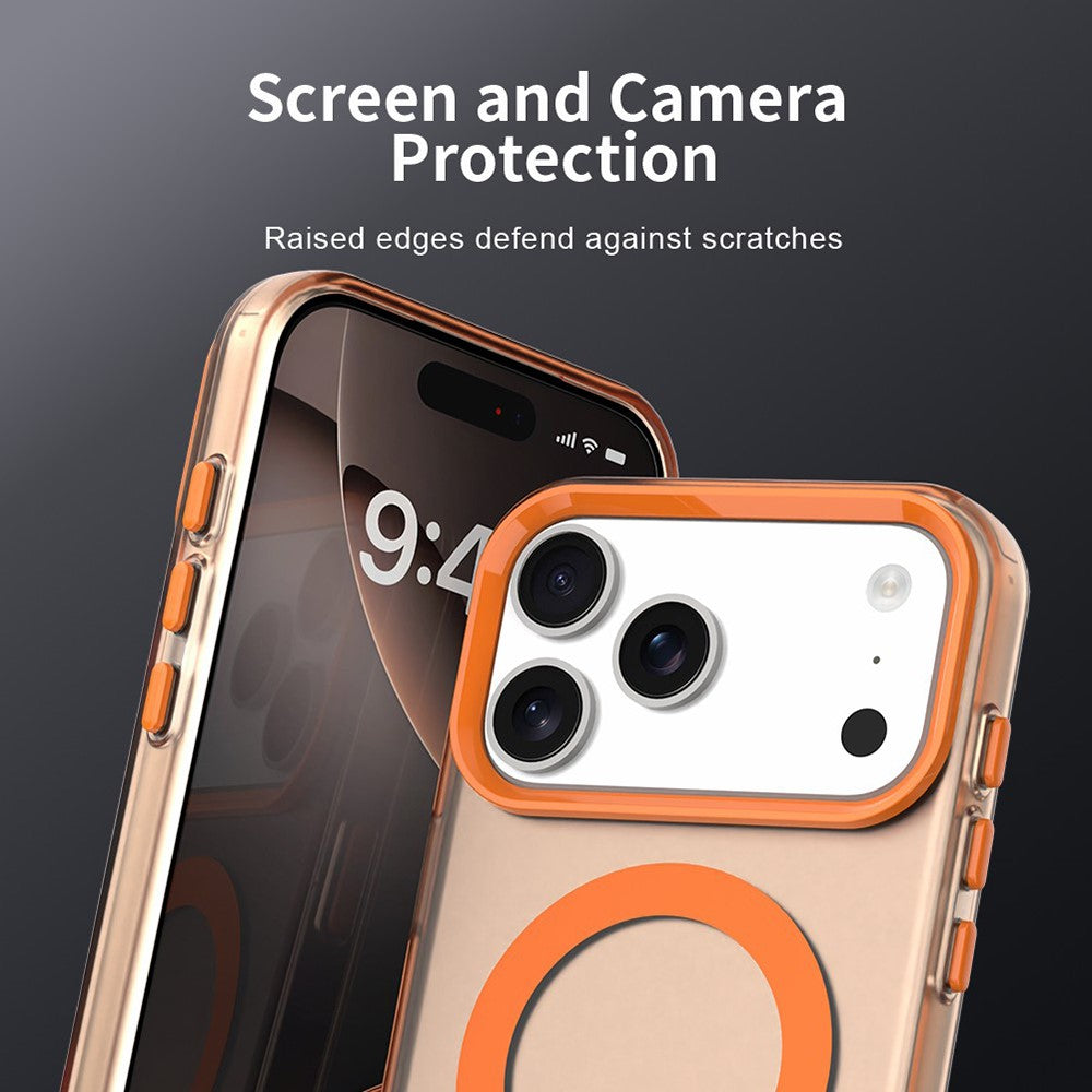 MagSafe-deksel for Apple iPhone 18 Pro Max / 17 Pro Max, Techsuit, CandyCase, Oransje