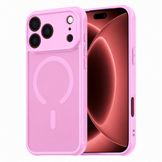 MagSafe-deksel for Apple iPhone 18 Pro Max / 17 Pro Max, Techsuit, HaloFrost II, Rosa