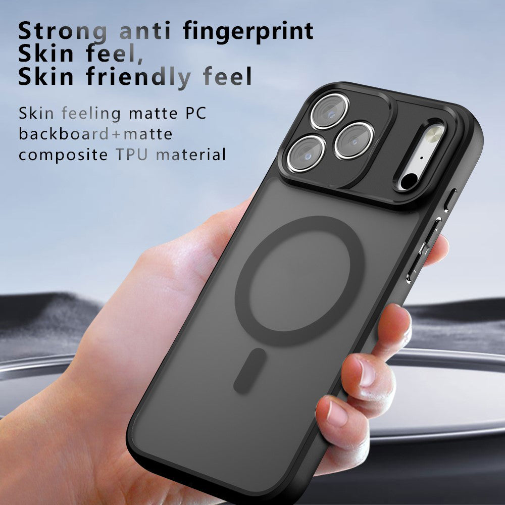 MagSafe-deksel for Apple iPhone 18 Pro Max / 17 Pro Max, Techsuit, PureFrost, Satinert svart