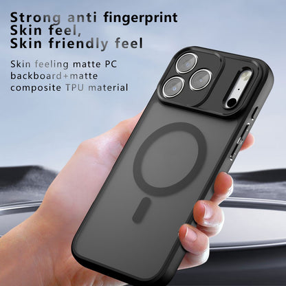 MagSafe-deksel for Apple iPhone 18 Pro Max / 17 Pro Max, Techsuit, PureFrost, Satinert svart